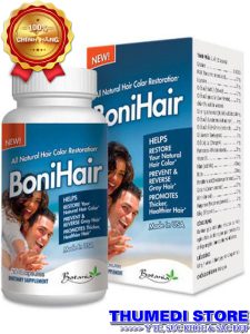 BoniHair – Hỗ trợ ngăn ngừa tóc bạc, chống rụng tóc, giúp đen tóc