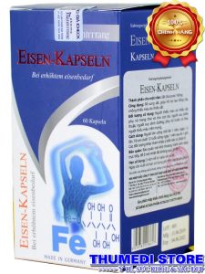 Eisen Kapseln – Viên uống bổ sung sắt cho bà bầu, người sau phẫu thuật