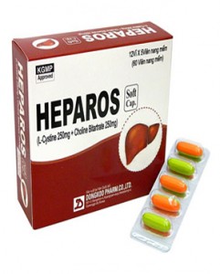 Haparos – Hỗ trợ điều trị rối loạn và suy giảm chức năng gan