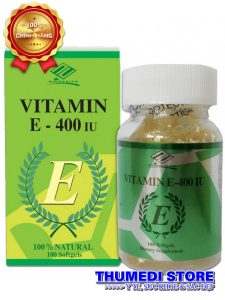 Natural Vitamin E 400IU – Giúp dưỡng ẩm, chống lão hóa và đẹp da.  Made in USA