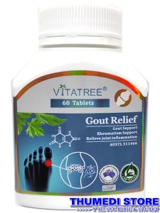 Vitatree Gout Relief – Viên uống hỗ trợ điều trị bệnh gút