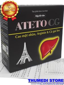 ATETO CG – Tăng cường chức năng gan, giải độc gan, bảo vệ gan…