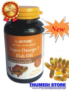 Super Omega 3 Fish Oil – Hỗ trợ điều trị mỡ máu, giúp giảm cholesterol,  phòng ngừa bệnh tim mạch