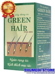 Green hair – Ngăn ngừa rụng tóc, kích thích mọc tóc