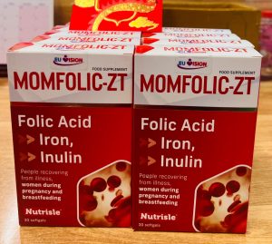 MOMFOLIC- ZT – Bổ sung acid folic cho phụ nữ mang thai