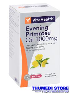 Evening Primrose Oil 1000mg – Giúp cân bằng nội tiết nữ, tốt với phụ nữ tiền mãn kinh.