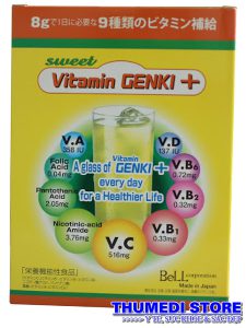 Vitamin Genki+ Trẻ biếng ăn chậm lớn, hay ốm cần tăng cường sức đề kháng, phục hồi sức khỏe
