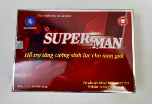 SUPER MAN – Điều trị yếu sinh lý, cải thiện chất lượng tinh trùng