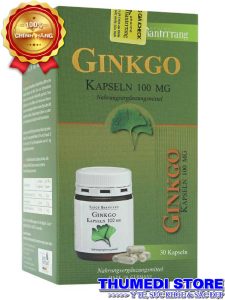 Ginkgo Kapseln 100mg – Tăng cường tuần hoàn não, cải thiện trí nhớ