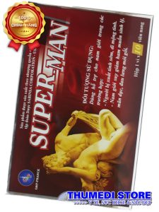 SUPER MAN – Điều trị yếu sinh lý, cải thiện chất lượng tinh trùng