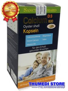 Calcium 600 D3 Oyster shell – Bổ sung canxi cho bà bầu, người cao tuổi, trẻ em thời kỳ phát triển