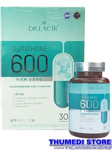 Glutathion 600 – Hỗ trợ điều trị nám, tàn nhang, giúp trắng da