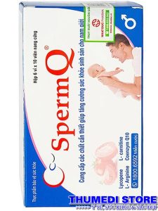 SpermQ – Viên uống hỗ trợ tăng cường sức khỏe sinh sản cho nam giới