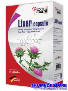 Liver capsule- Hỗ trợ chức năng gan, giúp hạn chế tác hại của rượu bia