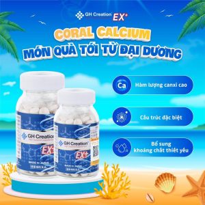 VIÊN UỐNG HỖ TRỢ TĂNG CHIỀU CAO GH CREATION EX+( HỘP 270 VIÊN)