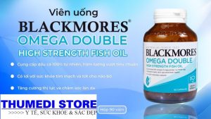 Viên uống Blackmores Omega Double High Strength Fish Oil bổ sung omega 3 (90 viên)