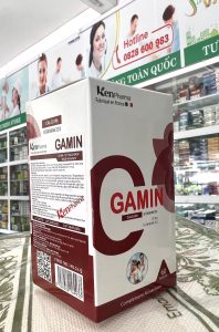 Viên uống bổ sung Canxi Gamin Calcium Kenpharm 60 Viên