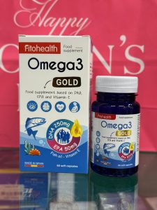 Omega 3 gold fitohealth (lọ 60 viên)