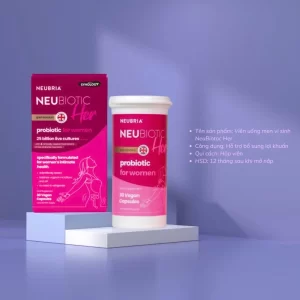Neubria Neubiotic Her -Men vi sinh phụ khoa Anh Quốc